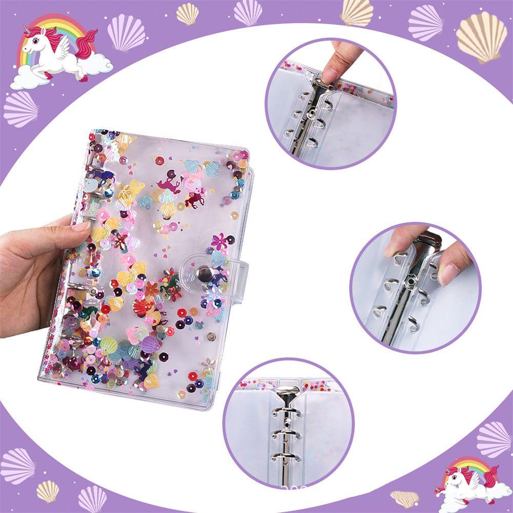 Mxbeauty A6 Pengikat Anggaran Sekolah Colorful Budget Planner Amplop Kas Aster Binder Kantong Kartu Budgeting Notebooks