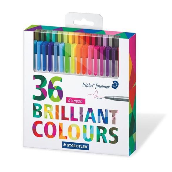 

Staedtler Triplus Fineliner 334 C36 - Set Pulpen Warna