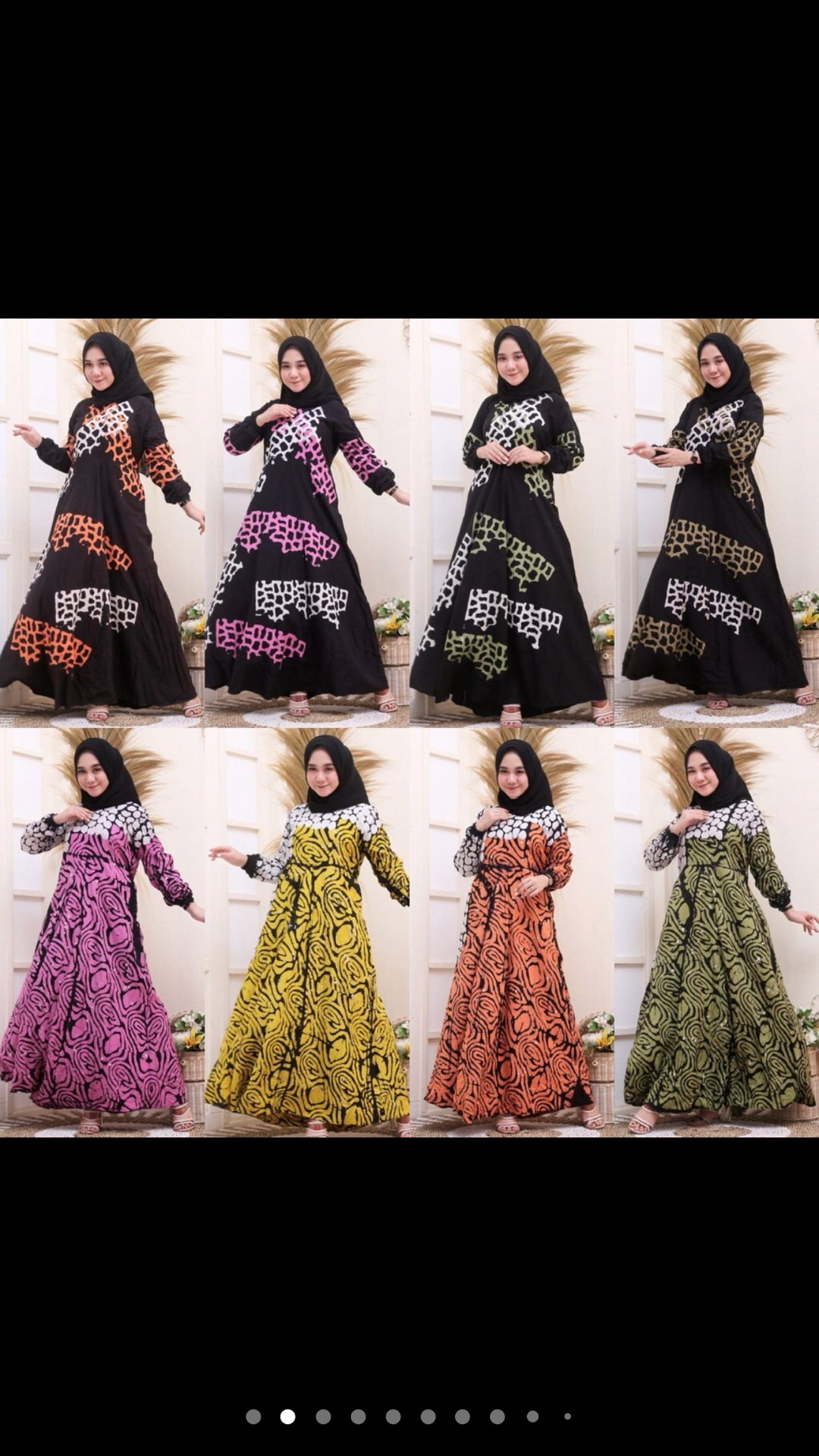 Gamis Batik Usman Rayon Premium Gamis Twill Rayon - Daster Twill - Gamis Terbaru 2021 - Gamis Syari