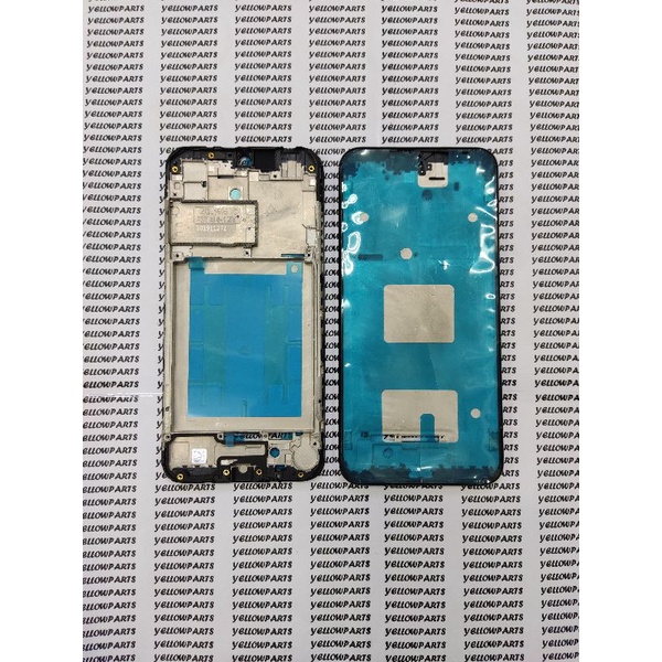 FRAME BEZZEL TULANG TENGAH DUDUKAN LCD SAMSUNG GALAXY A01 A015 ORIGINAL