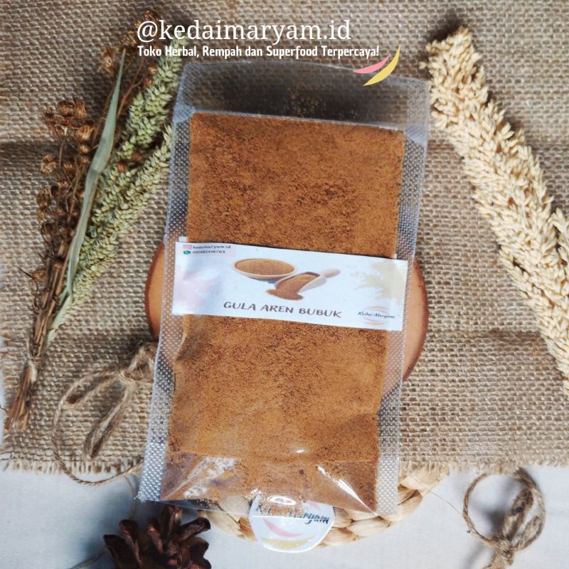 

Gula Aren Palm Sugar Asli Bubuk Murni 50 Gram