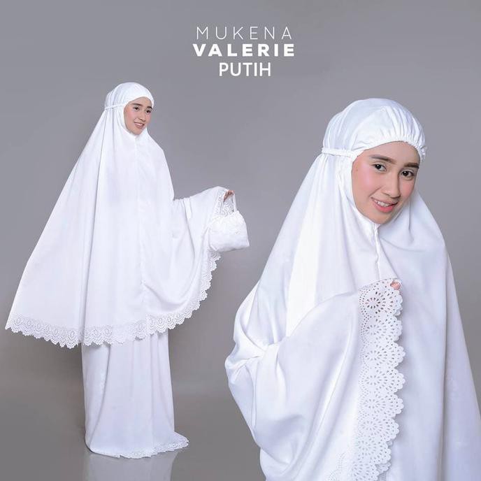 MUKENA BSY VALERIE PUTIH