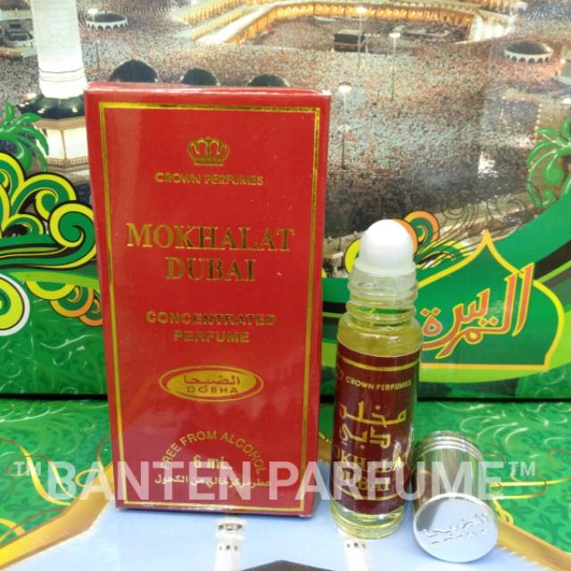 MUKHALAT DUBAI Parfume saudi / minyak wangi dobha non alcohol