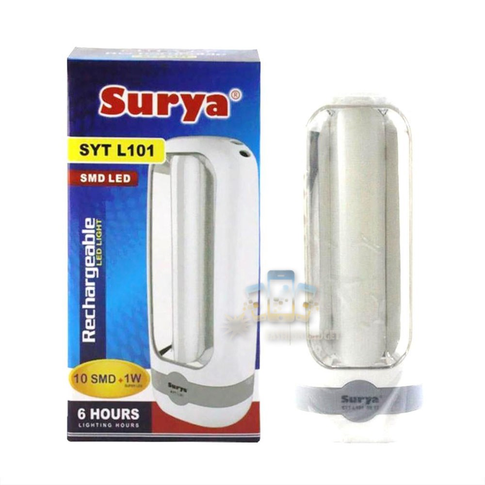 Surya Lampu Emergency Lampu Senter SYT L101 Light LED 10 SMD SENTER LED