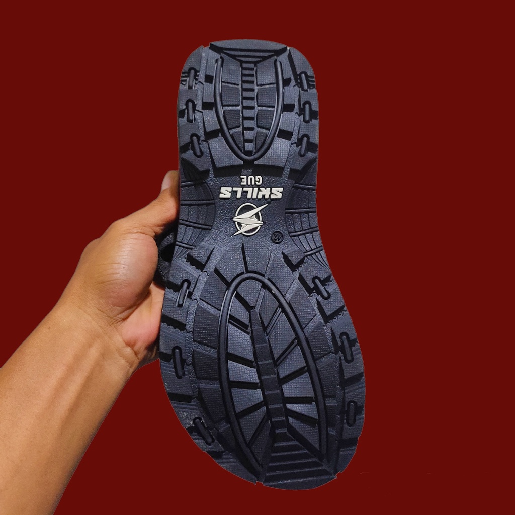 Sendal Skills Barqun Sandal Gunung  pria Japit Traventure Original Outdoor