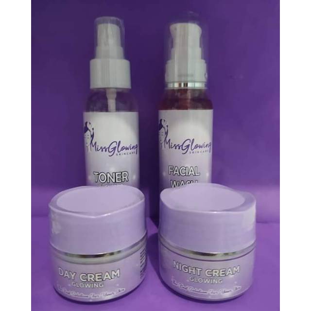 MISS GLOWING SKINCARE NEW BPOM (BEST SELLER)