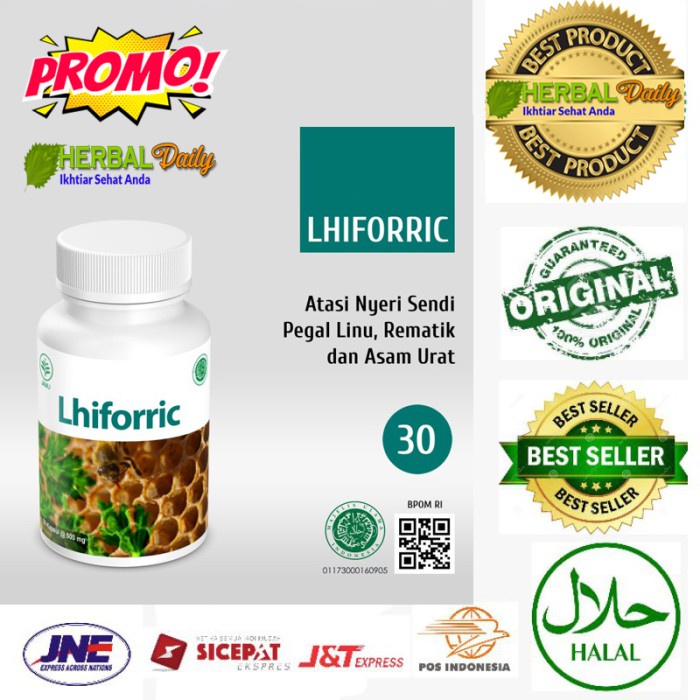 Lhiforric Liza Herbal untuk Rematik