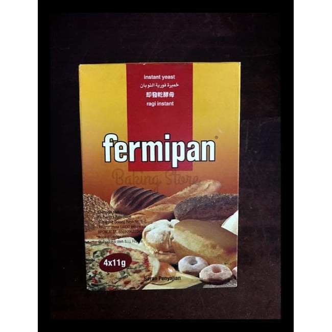 Fermipan Ragi Kering  4x11gr