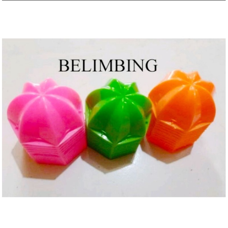 12 Pcs Citakan Agar Belimbing/Cetakan Jeli/Citakn Puding