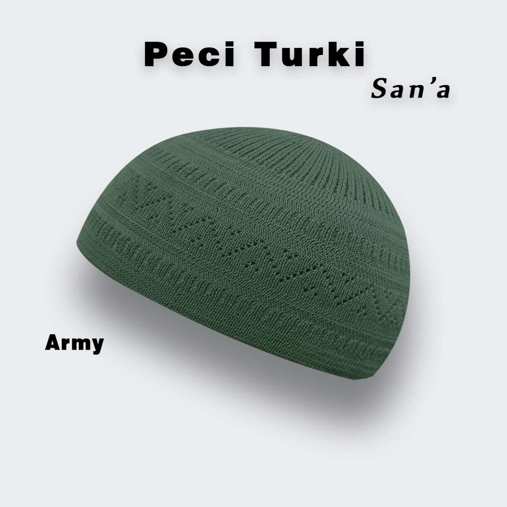 Jual Peci Rajut Turki Motif San A Dewasa Peci Turki San A Warna