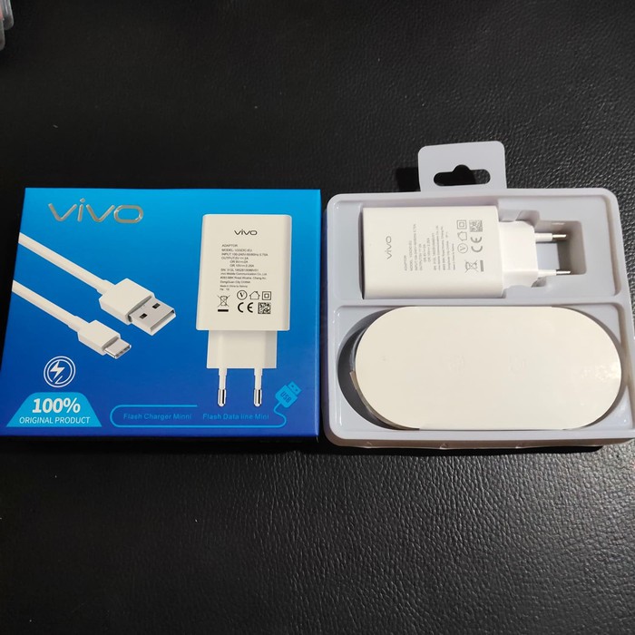 TRAVEL CHARGER VIVO V2323C-EU - COLOKAN TYPE C - ORI