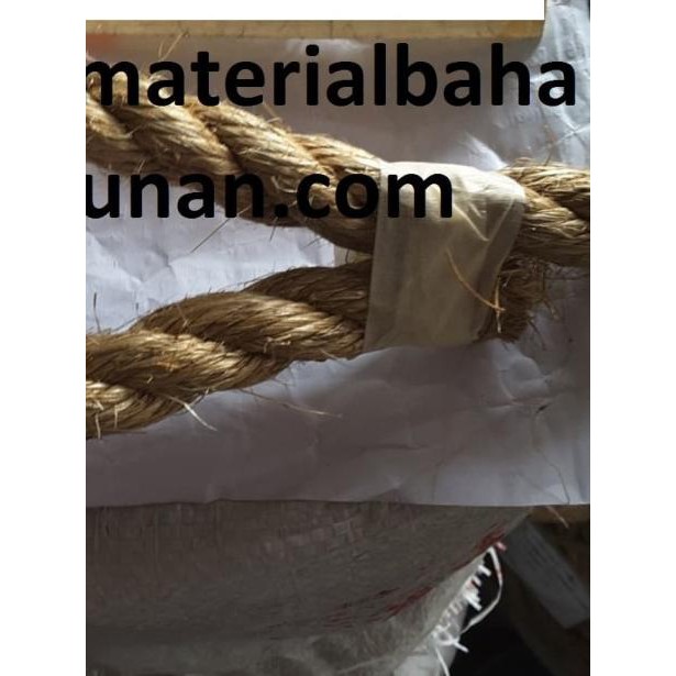 

☈ tambang manila 23 mm tambang dadung tampar serabut kelapa tali kapal ✦