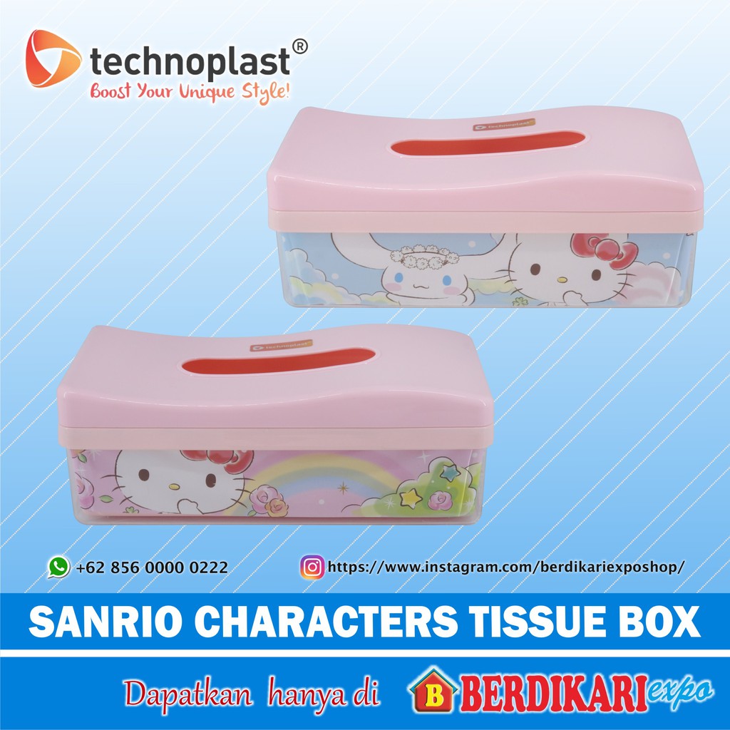 Technoplast Sanrio Characters Tissue Box