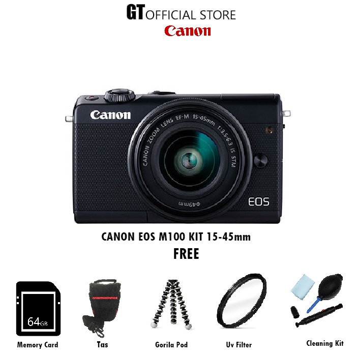 CANON EOS M100 KIT 15-45MM / Canon Eos M100