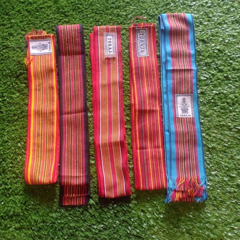syal etnik tenun toraja / ikat tenun toraja / syal tenun etnich