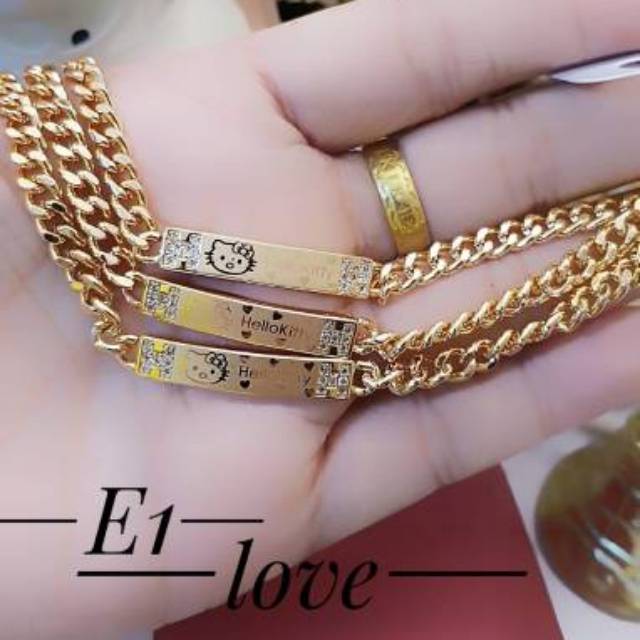 Xuping set perhiasan lapis emas 24k 1116