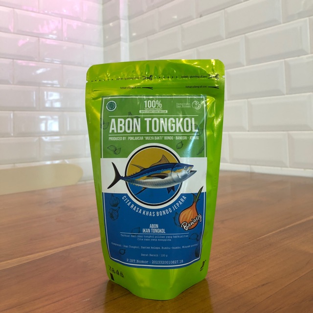 

Abon tongkol rasa bawang