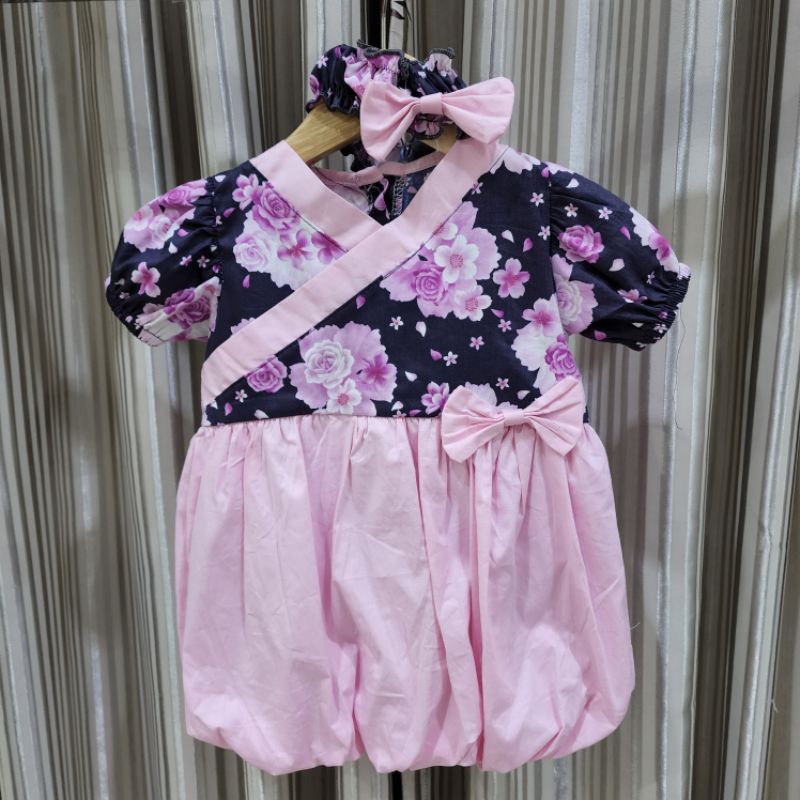 baju bayi perempuan dress balon baby girl