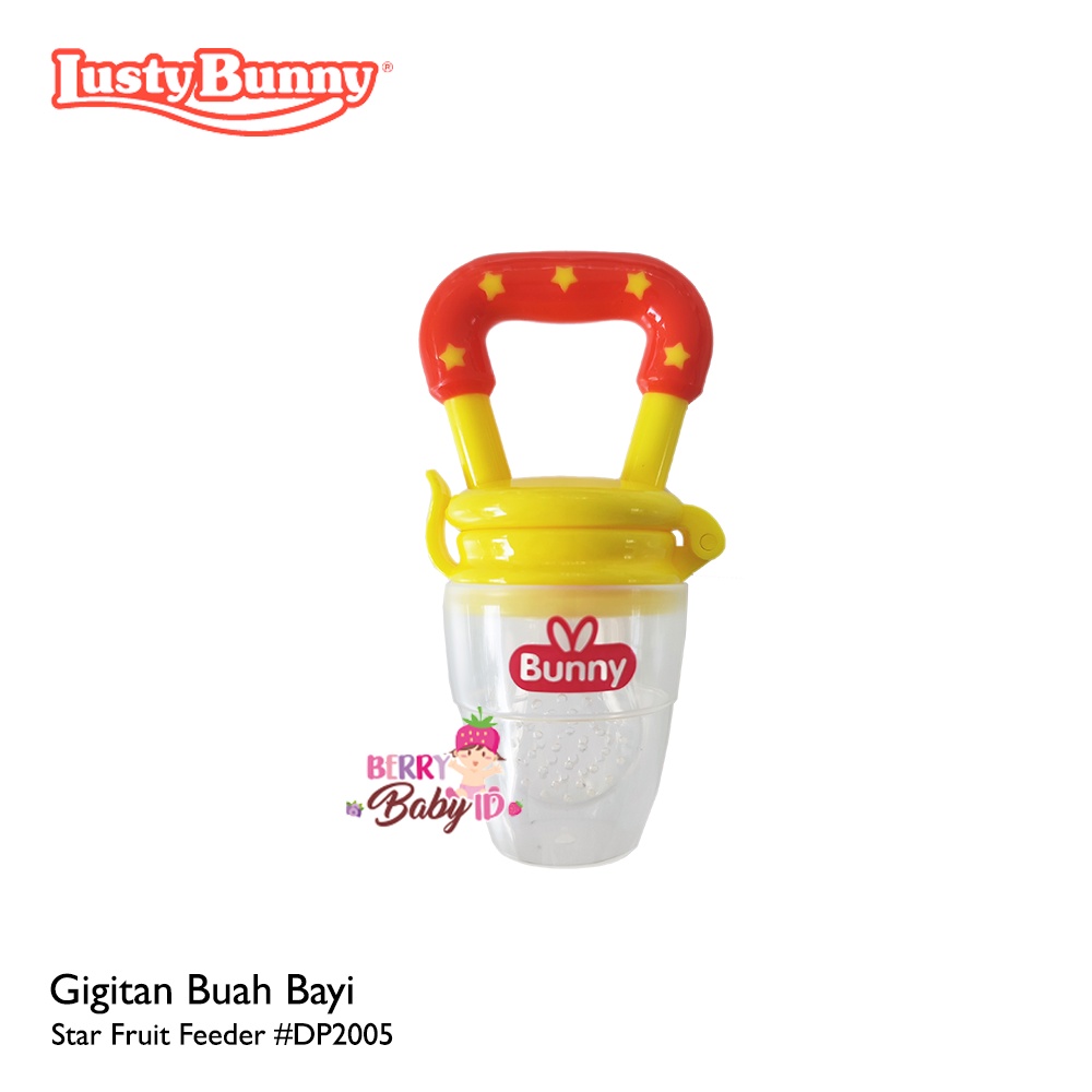 Lusty Bunny Star Fruit Feeder Gigitan Buah Empeng Buah Bayi DP2005 Berry Mart