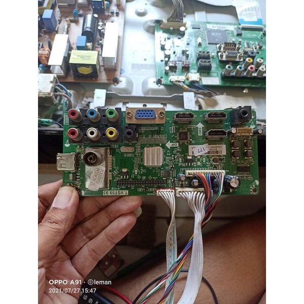 Mb - Mainboard - Motherboard - Mobo - Micom - Modul - Mesin Tv LED Polytron PLD32D451 - PLD32T451 - 