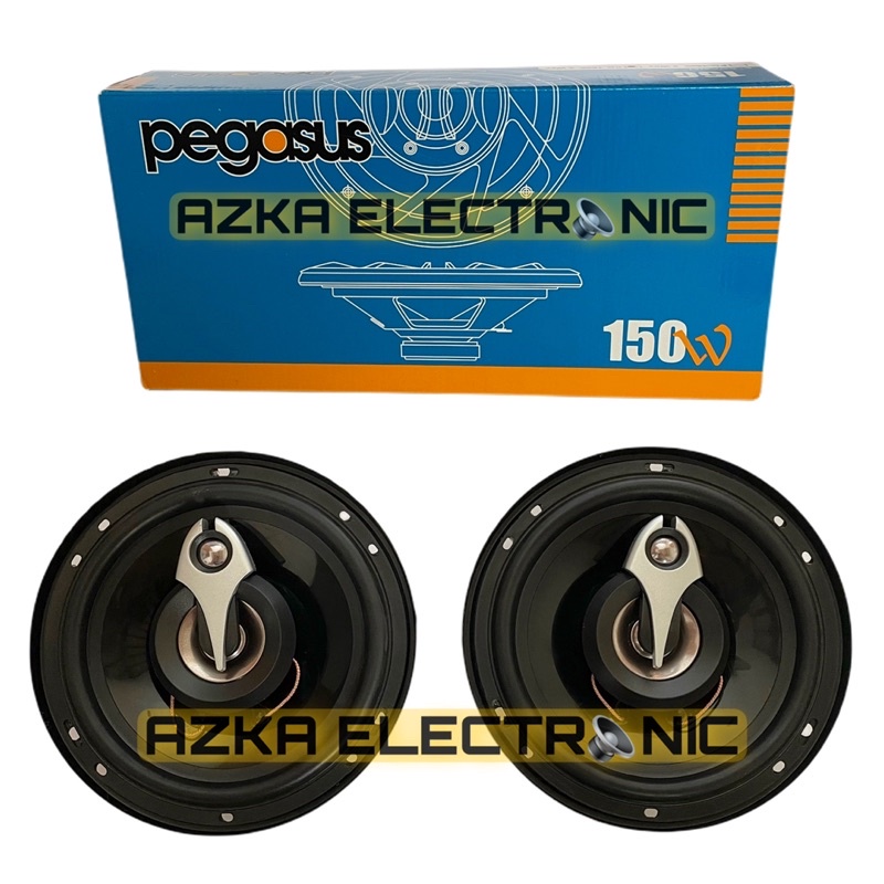 Speaker Coaxial 6 Inch 3 Way 150 Watt Pegasus PG-1686