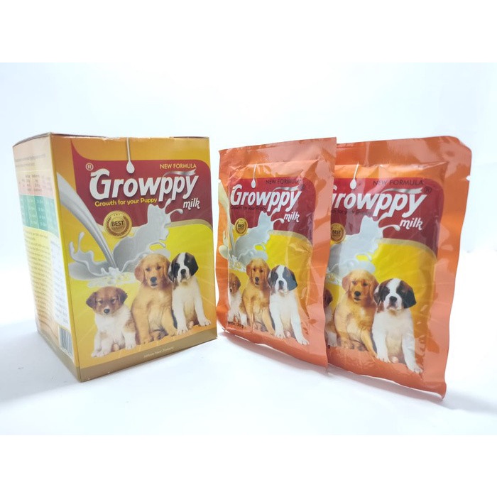 

SUSU anak ANJING GROWPPY growpy puppy BOX no royal canin lactol dog