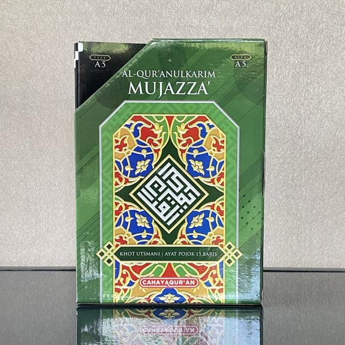 

Alquran Per Juz, Alquran Mujazza Khat Utsmani 15 Baris Ukuran A5