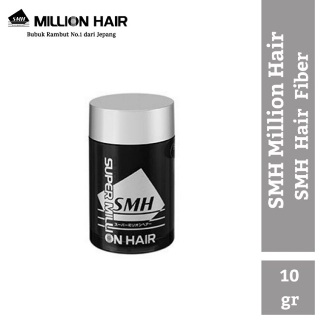 SMH Million Hair Fiber 10GR Solusi Instan Penebal Rambut