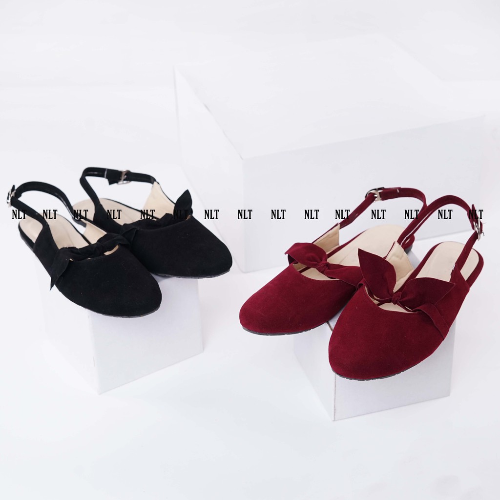 NunuLisaTan - VIRGO Termurah Flat Shoes Baru Korea 2 warna