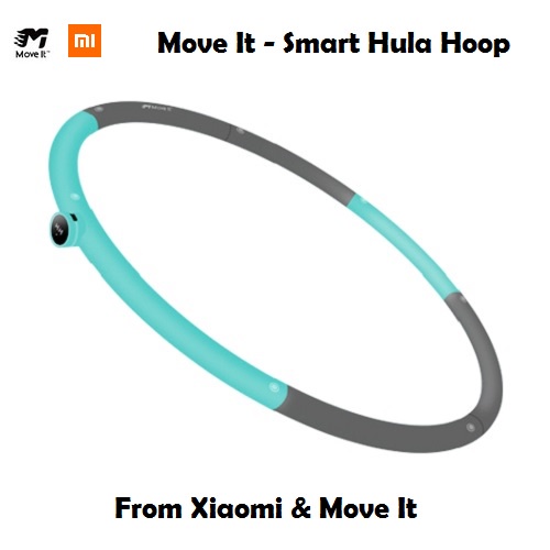 AKN88 - MOVE IT - SPIN Smart Detachable Hula Hoop Fitness Circle - Hulahup