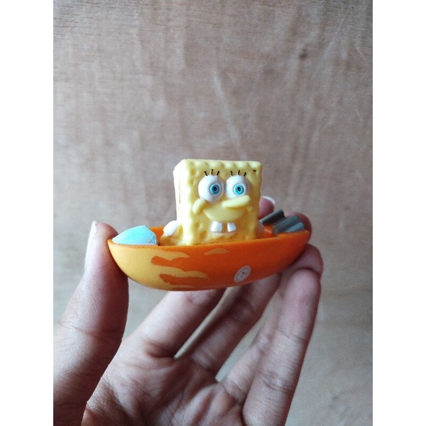 Action figure Spongebob McDonald Spongebob Happy Meal Patrick MCD Murah Meriah-Perahu SpongebobMini