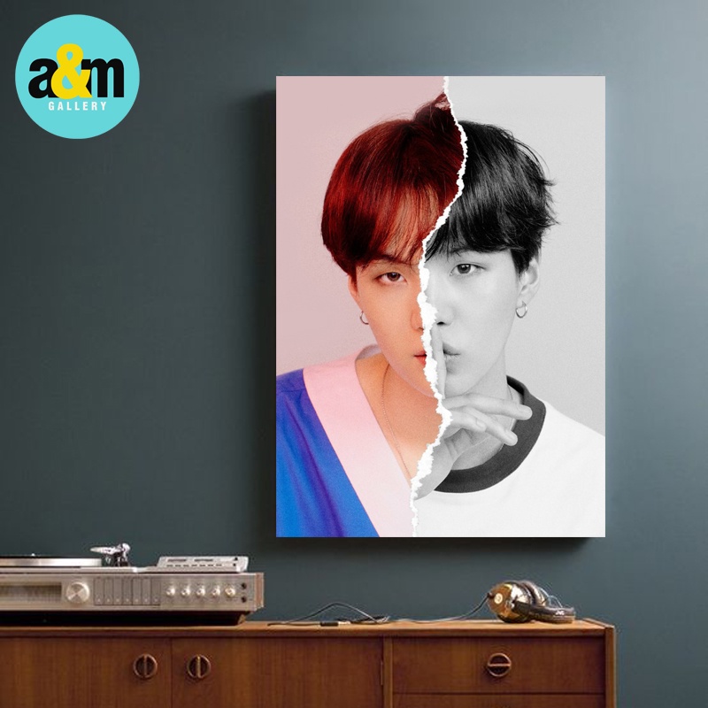 Poster Kayu BTS LOVE YOUR SELF ANSWER VERSION JIN RM SUGA JUNGKOOK J-HOPE JIMIN V I Hiasan Dinding Dekorasi Kamar I Poster Kayu K-POP Dekorasi Kamar - A&amp;M