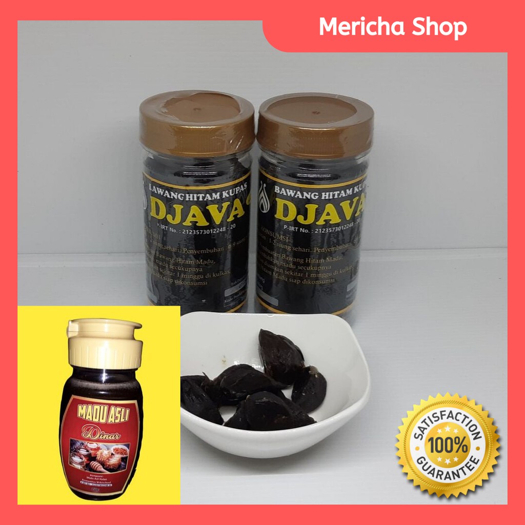 

[BONUS MADU] BAWANG PUTIH HITAM PEELED BLACK GARLIC KATING