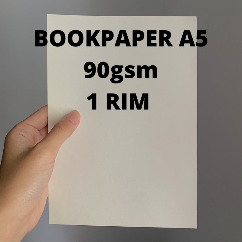Bookpaper A5 90gsm 1 Rim