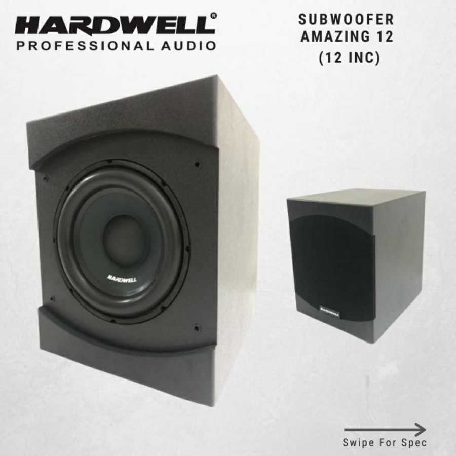 SUBWOOFER AKTIV HARDWELL AMAZING 12 ORIGINAL HARDWELL ORGINAL