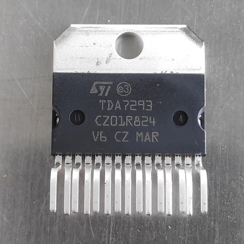 IC TDA 7293 ST TRANSISTOR TDA 7293 IC TDA7293 ST INTEGRATED CIRCUIT