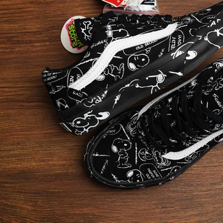 SEPATU Vans x Peanuts Old Skool Snoopy Black #2
