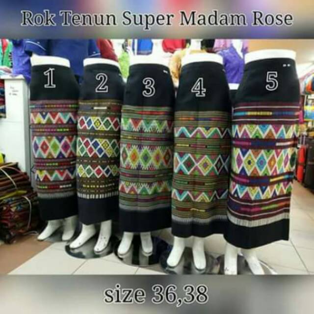 Rok tenun ori bangkok