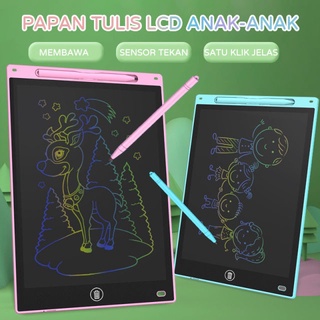 Image of thu nhỏ Papan Tulis LCD Drawing Untuk Belajar Menggambar dan Menulis Anak LCD Drawing Writing Tablet Anak 8.5”/10”/12” #1