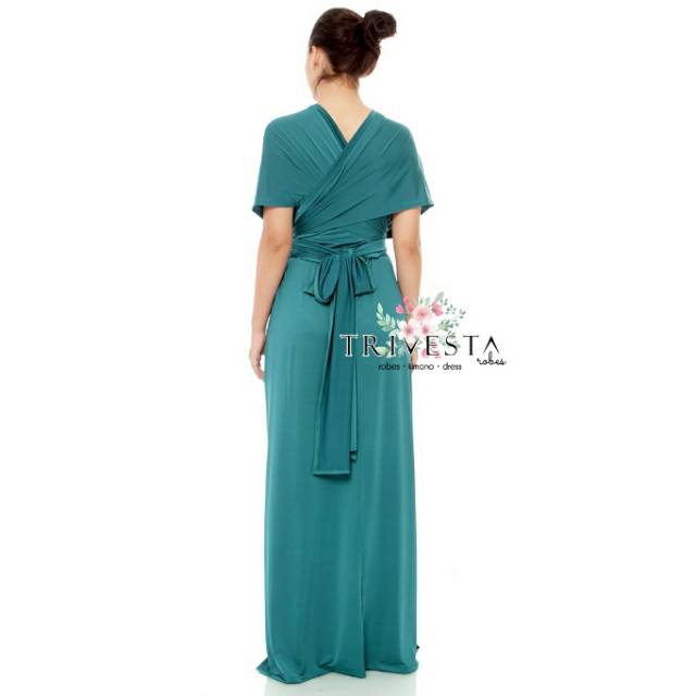 MAXI | TOSCA|MULTIWAY INFINITY CONVERTIBLE DRESS | FREE KEMBEN &amp; SPECIAL LONG SCRAFT