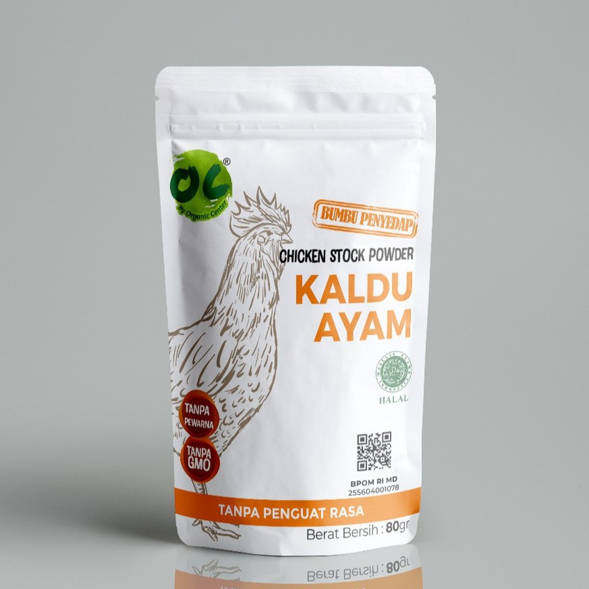 Organic Center, Chicken Stock 80 gr (Kaldu Ayam NO MSG)