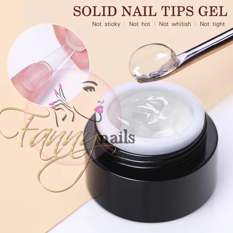 SOLID NAIL TIPS GEL EXTENSION PREMIUM QUALITY APRES / GEL EXTENSION PRESS ON FAKE NAILS PREMIUM QUALITY KUKU PALSU LEM KUKU PALSU APRES NAIL ADHESIVE