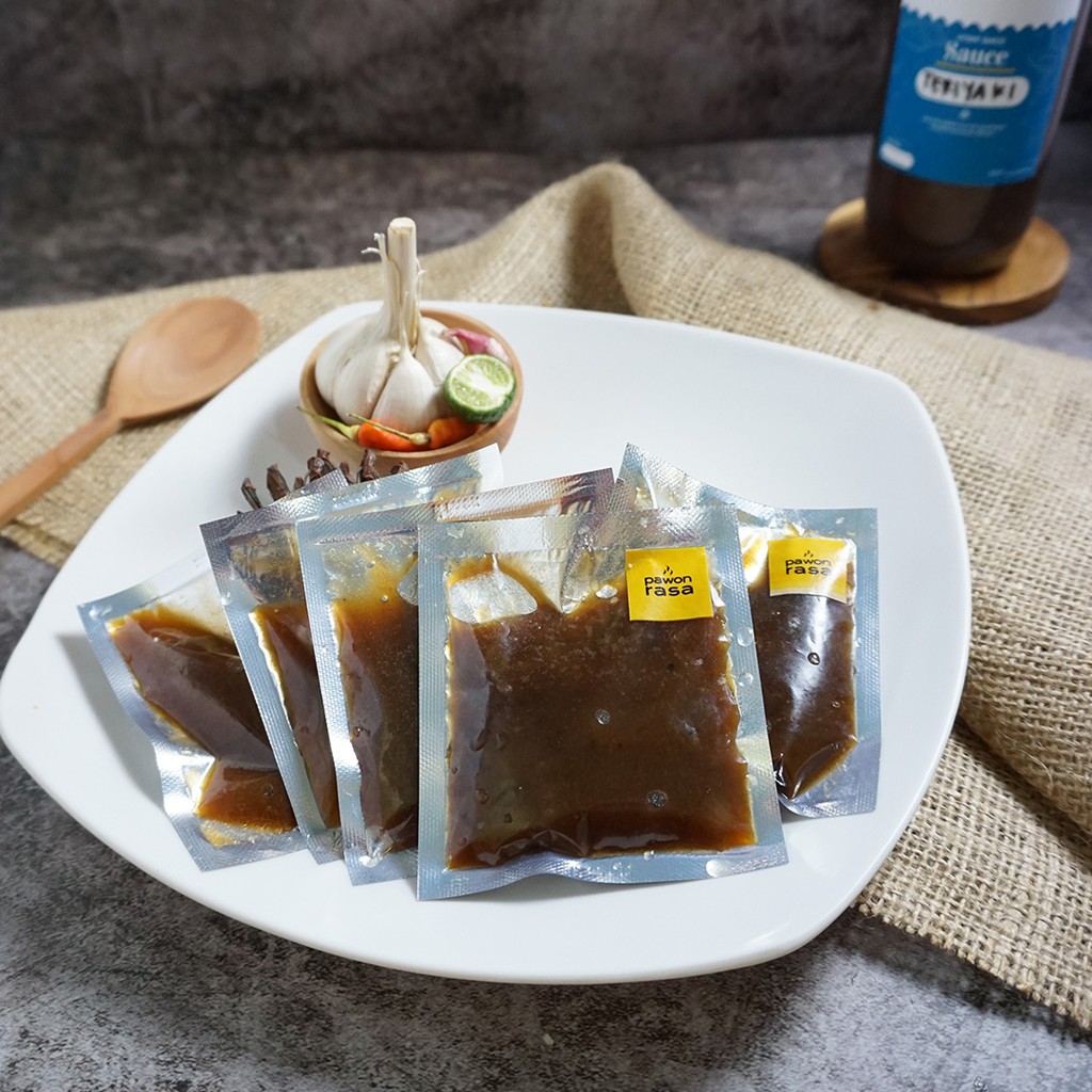 

Saos Teriyaki (Teriyaki Sauce) isi 5 sachet