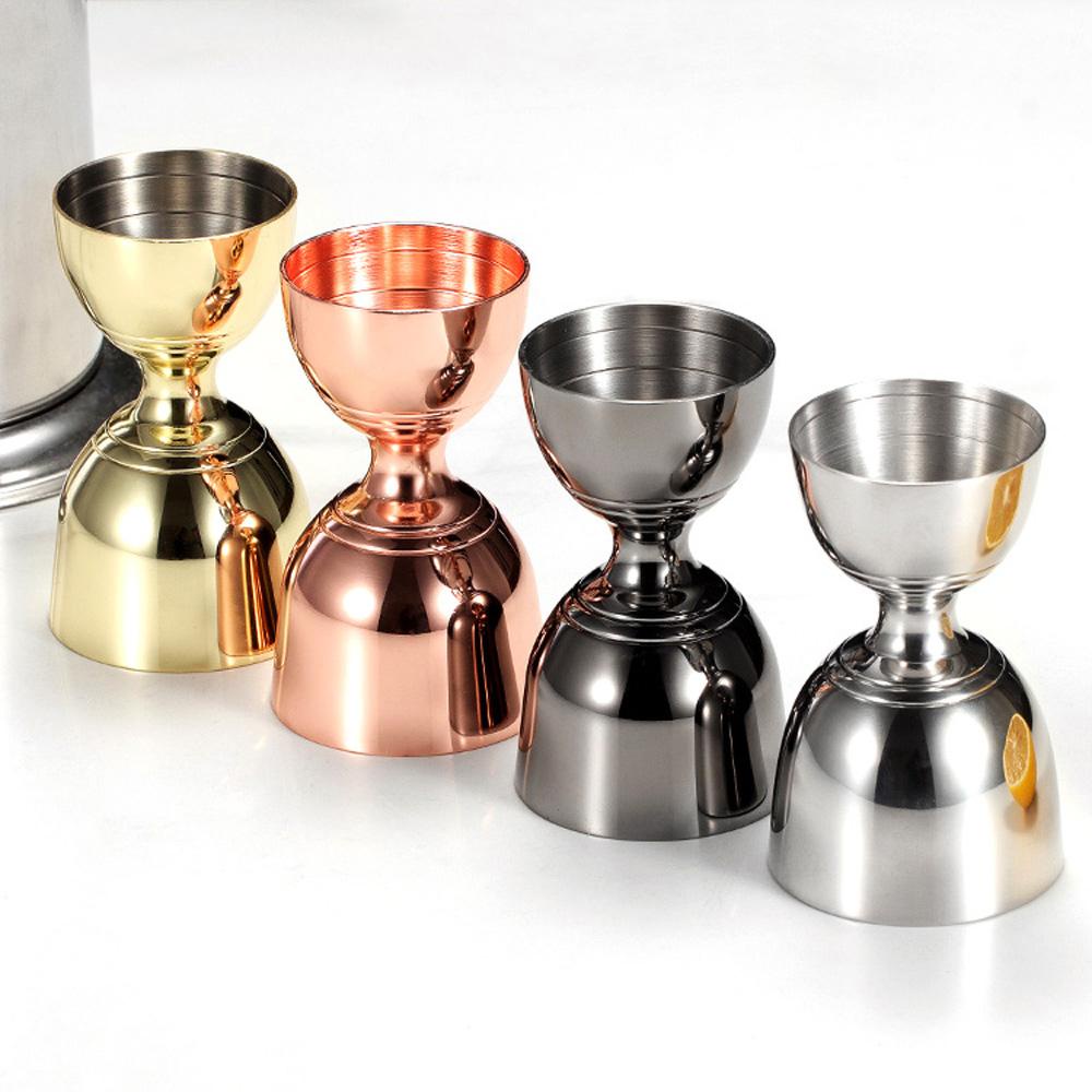 Lanfy Cocktail Jigger Lonceng Stainless Steel Pesta Elegance Berguna Dengan Barware Pengukuran