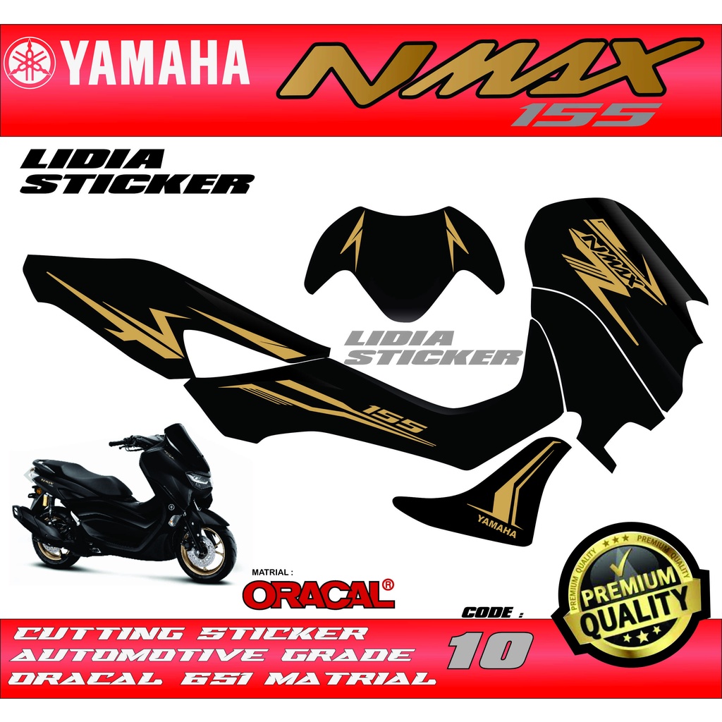 STRIPING VARIASI NMAX NEW 2022 KEREN CUTTING STICKER 10
