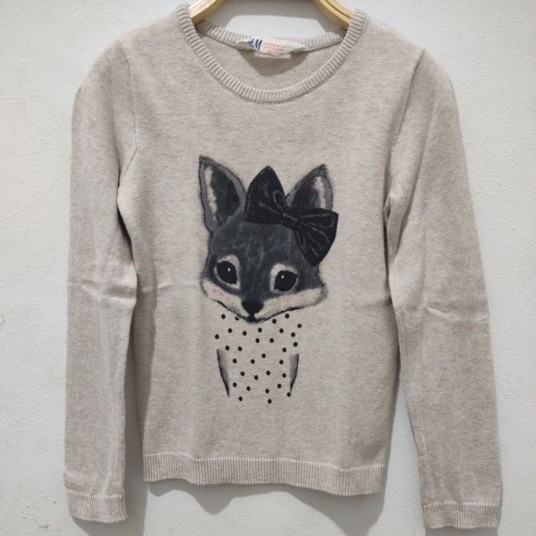 Sweater rajut anak brand H&M (preloved)