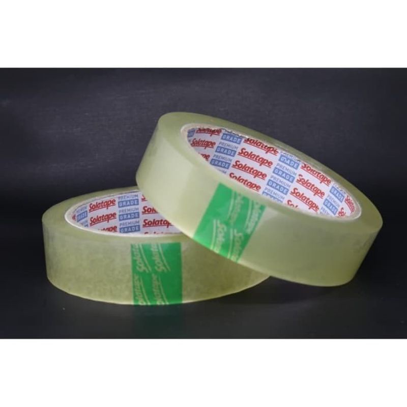 

REJEKI 9393 - NEW ISOLASI 24MM x 72 METER SOLATAPE KUALITAS DAIMARU