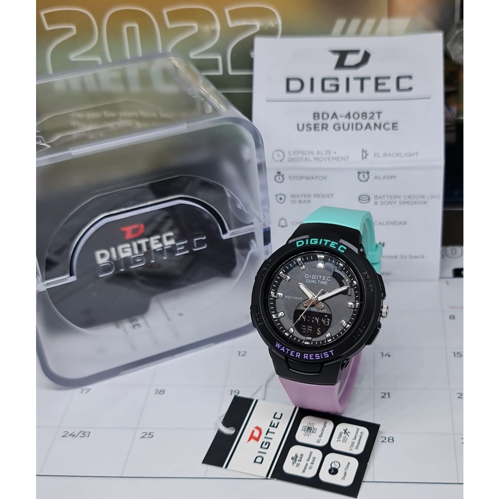 Jam Tangan Wanita DIGITEC DG-4082 Original / DA-3082 Digitec Original 100%