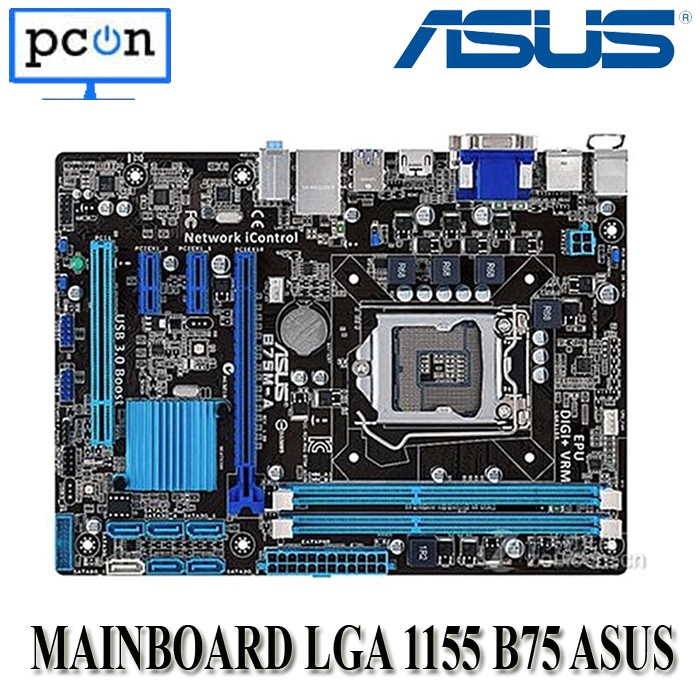 MAINBOARD INTEL SOKET LGA 1155 B75 ASUS USB 3.0 HDMI DDR3