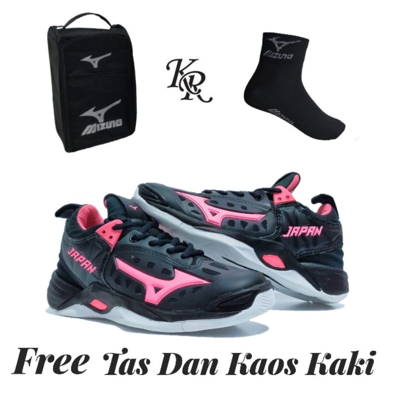 Sepatu Voli Mizuno Wave Momentum Japan/Sepatu Mizuno Cewek/Sepatu Mizuno/Sepatu Volly Terbaru/Sepatu